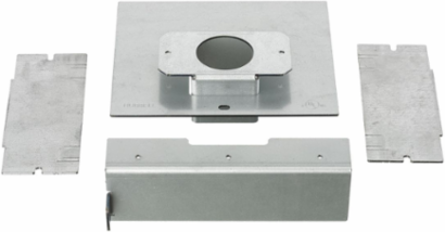 SystemOne Recessed 8 Inch Round Floor Box Cover Kit with Dividers