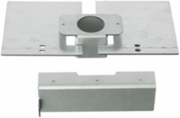 8 Inch Round Recessed Floor Box Cover Kit with Dividers