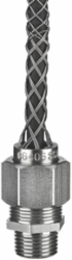 Deluxe Cord Grip, Straight Male, 0.750-0.875 Inch, Stainless Steel