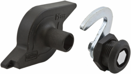 Composite Lock Kit for Cabinets, 6 Inch Width