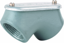 Pulling Elbow 1 Inch Aluminum Female/Female, Designed for Easier Wire Pulling