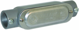 3/4 Inch Aluminum Conduit Body with Cover & Gasket, Volume 7 cu. in.