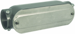 1-1/4 Inch C Hub Aluminum Combo Conduit Body with Cover & Gasket, 32 cu. in. Volume