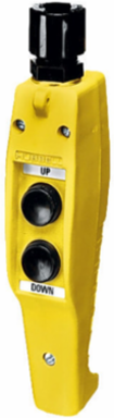 Two Button Compact Pushbutton Station, NEMA 4X, 240VAC, Pilot Duty
