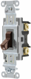 Toggle Switch, Single Pole 20A 120/277V AC, 4.18 Inch x 1.49 Inch x 1.83 Inch