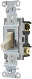 Three-Way Toggle Switch 20A 120-277VAC, 4.18 Inch x 1.49 Inch x 1.83 Inch