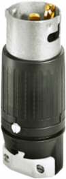 Industrial Male Plug 50A 125/250V 3-Pole 4-Wire Screw Terminal 6.38 Inch x 2.56 Inch