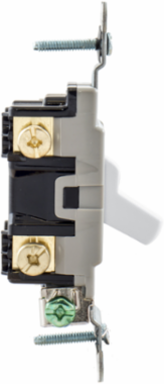 Toggle Switch 20A 120/277V AC Double Pole, Back and Side Wired