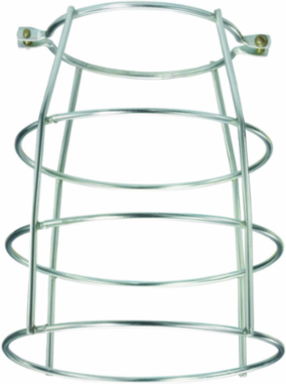 Wire Guard for 200W Fixture, 6.875 Inch Natural Finish