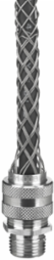 Deluxe Cord Grip Straight Male, 0.375-0.500 Inch, 3/4 Inch NPT, Aluminum Fitting