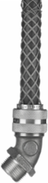 Deluxe Cord Grip - 45 Degree Male, 0.500-0.625 Inch, 1 Inch with Mesh
