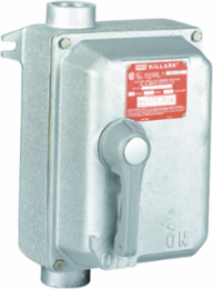 Non-Fused Disconnect Switch Enclosure, 60A, 3 Poles, 15.375 Inch Height