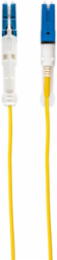 Fiber Optic Patch Cord 1 Meter, MultiMode Duplex, OS2, Yellow