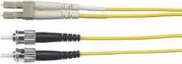 OS2 Singlemode Fiber Patch Cord 2 Meter LC to ST Yellow