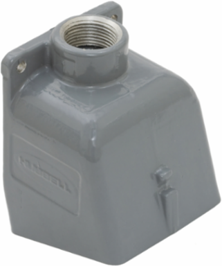 Heavy Duty IEC Pin and Sleeve Back Box for 20A/30A Devices, 3/4 Inch NPT Hub, Cast Aluminum