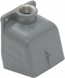 Heavy Duty IEC Pin and Sleeve Back Box for 20A/30A Devices, 3/4 Inch NPT Hub, Cast Aluminum