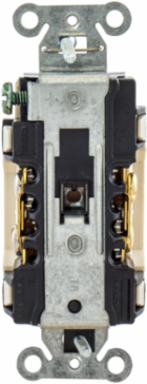 Commercial Duplex Receptacle, 15A 125V, Light Almond, 3-Wire