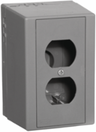 DIN Rail Utility Box Kit, 5.62 Inch x 3.31 Inch x 2.54 Inch, 15 A