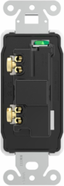 Decorator Switch, Single Pole, 20A 120-277V AC, Back & Side Wired