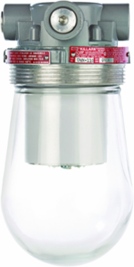 200W Ceiling Mount Incandescent Light Fixture with 3/4 Inch Hub, Powder Epoxy Finish