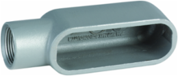3/4 Inch Aluminum Conduit Body with Innovative Spring Clip Design and NEMA 3 Seal