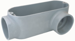 Aluminum Conduit Body Fitting 1/2 Inch LL Type, Corrosion Resistant, 4 cu. in.