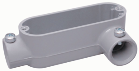 Aluminum 1-1/2 Inch LL Conduit Body Fitting, Weather Resistant, Lightweight