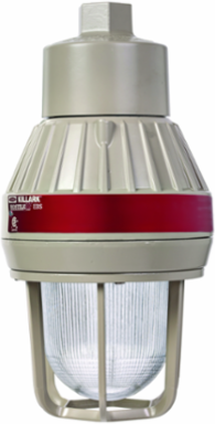 Emergency LED Pendant Light 10W 120-277VAC 3/4 Inch with Guard