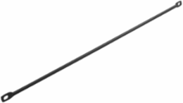 Rear Cable Management Mounting Bar 19 Inch x 19 Inch, Rack Mount, Economy