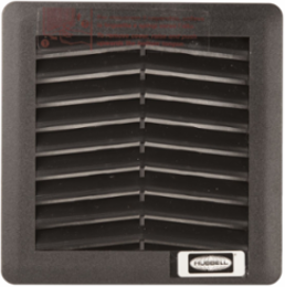NEMA 12 Exhaust Grille With G3 Filter 4.2X4.2 Black