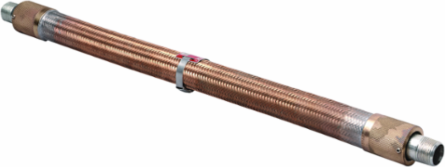 1/2 Inch x 18 Inch Flexible Coupling, Bronze, Hazardous Location Rated