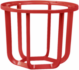 Explosion Proof Guard Fixture - Red, Powder Epoxy Finish, Designed for Harsh Environments