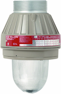 Aluminum 150W Incandescent Light Fixture - 250VAC, 7.55 Inch, Glass Globe
