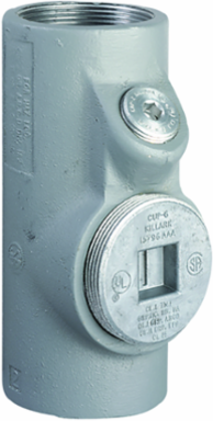 1 Inch Aluminum Female/Female Seal Fitting, Class I & II Hazardous Location
