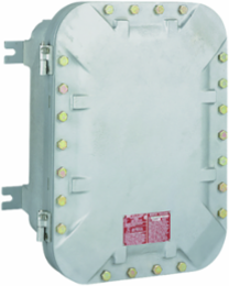 Bolted Junction Box, 12" x 12" x 6", Cast Aluminum, Type 4, Class I, II, III