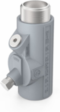EYD Seal Fitting Iron, 4 Inch Hub Size, Duraloy Iron, Hazardous Location