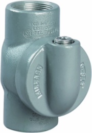 4 Inch EYS Seal Fitting Aluminum, Female/Female, Powder Epoxy Paint Finish