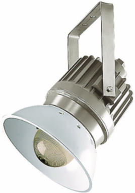 400W Quadri-Volt Pulse-Start Metal Halide Floodlight, 3/4 Inch Hub, Aluminum Housing