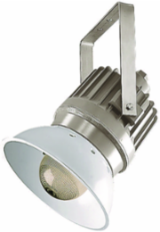400W Quadri-Volt Pulse-Start Metal Halide Floodlight, 3/4 Inch Hub, Aluminum Housing