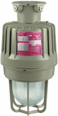 HID 400W Quadri-Volt High Pressure Sodium Ceiling Mount Fixture, 3/4" Hub Size