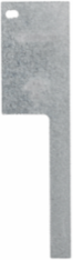 10-Gang Recessed Floor Box Mounting Plate, Pre Galvanized Steel, Screw Mount
