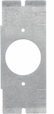SystemOne 1-Gang Floor Box Plate with 1.6 Inch Twist-Lock Opening