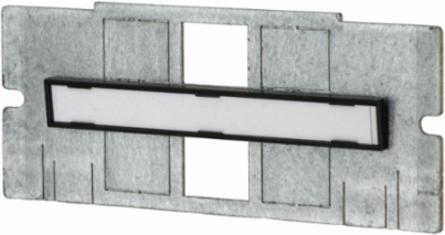 Recessed Floor Box Mounting Plate, 1-Gang, 2 Jack Openings, 4.9 Inch Width