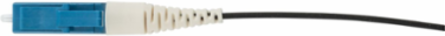 OPTIchannel LC Simplex Singlemode Fiber Connectors, White, 6 Pack, 125 Micron