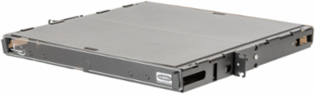 Fiber Rack Mount Enclosure 1U, 3 LGX Panels, 19 Inch Width, Unloaded
