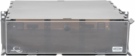 Fiber Rack Mount Enclosure 3U, 12 LGX Panels, 17 Inch Depth, 288 Ports