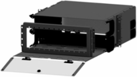 Fiber Rack Mount Enclosure 4U, 19 Inch, Unloaded, Cold-Rolled Steel