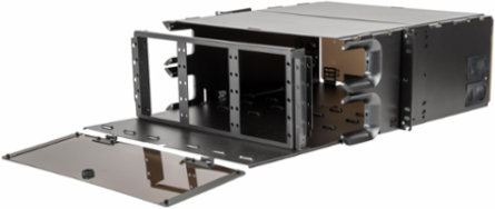 Fiber Rack Mount Enclosure 4U 19 Inch x 17 Inch Unloaded, 360 Ports