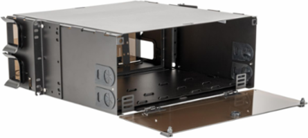 Fiber Rack Mount Enclosure 4U 19 Inch x 17 Inch Unloaded, 360 Ports
