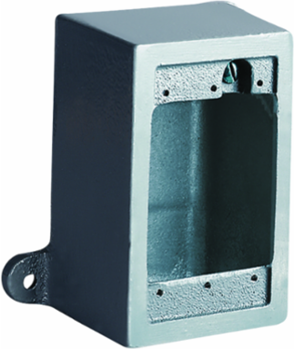 Cast Device Box Multi Gang 6.25 x 5.875 x 4.375 Inch Wet Location Suitable